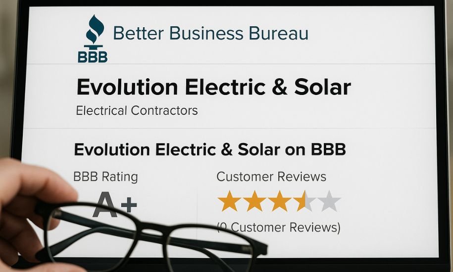 EvolutionElectricSolar.com Reviews BBB